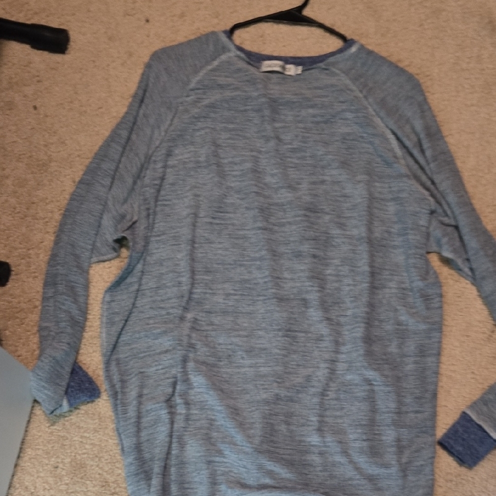 Blue Long Sleeve Sweater
